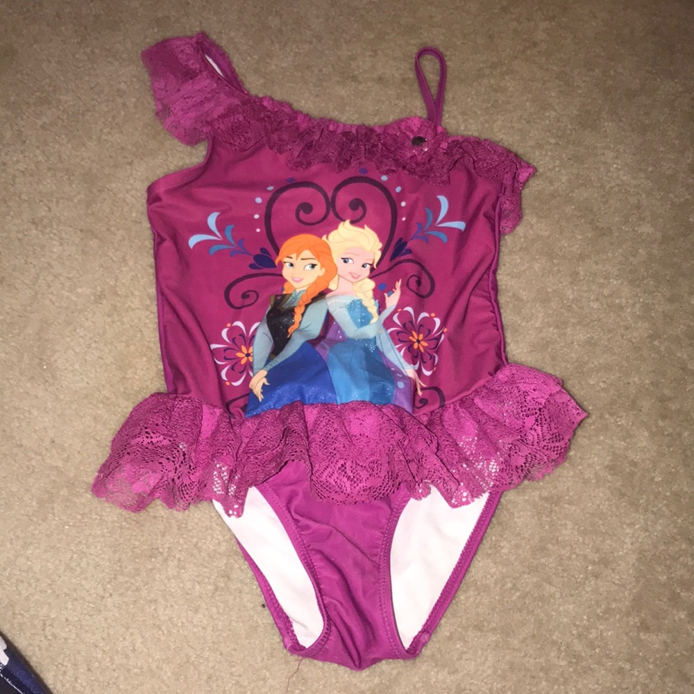 COPY - Disney Store Frozen Swimsuit size 9/10